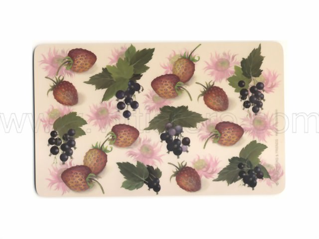 Bild von Frühstücksbrettchen Erdbeeren und Johannisbeeren